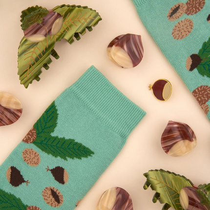 NEW Pince à cheveux châtaigner