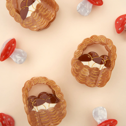 NEW Petite pince à cheveux Champignon