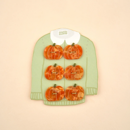 NEW Kit boutons Citrouille