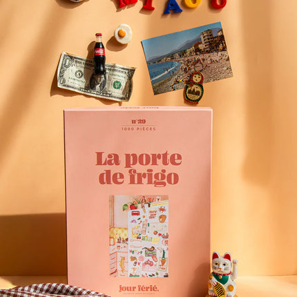 NEW Puzzle 1000 pièces La porte du frigo
