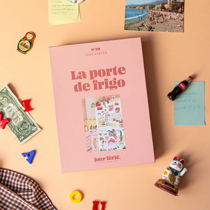 NEW Puzzle 1000 pièces La porte du frigo