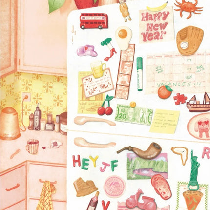 NEW Puzzle 1000 pièces La porte du frigo