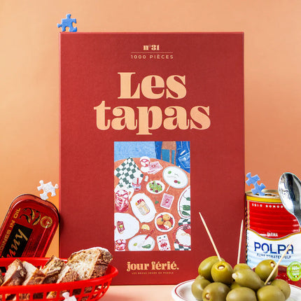 Puzzle 1000 pièces Les tapas