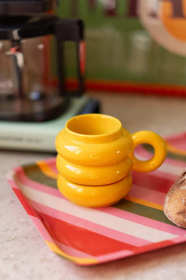 Tasse John jaune