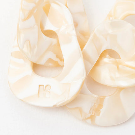 Boucles d'oreilles Maillon Nude