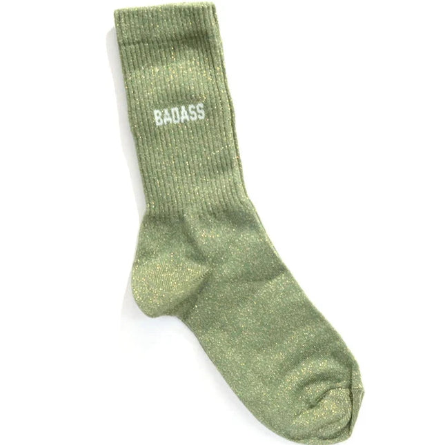 Chaussettes Badass paillettes