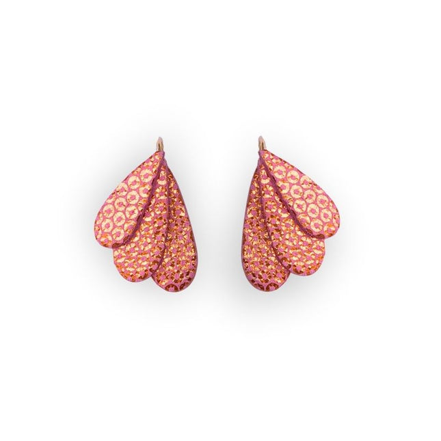 NEW Boucles d’oreilles Ecume Pêche sequins EXCLU BOUTIQUE
