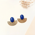 NEW Boucles d'oreilles Aztèque Lapis Lazuli
