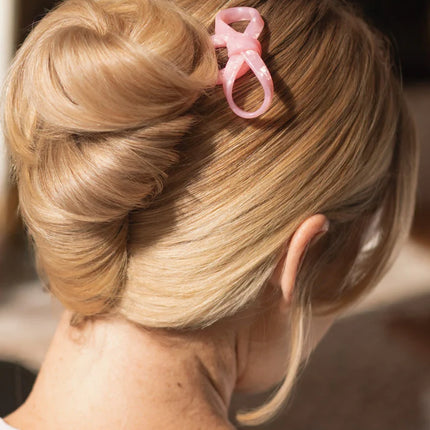Le pic à chignon noeud Rose