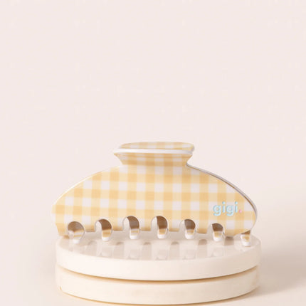 La pince banana (XL) Vichy soleil