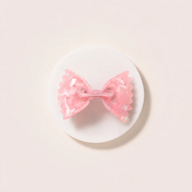 La pince farfalle rose