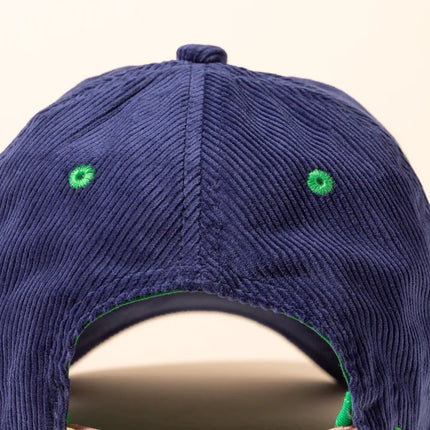 La casquette Velours marine