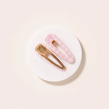 Barrette clip vichy madrague