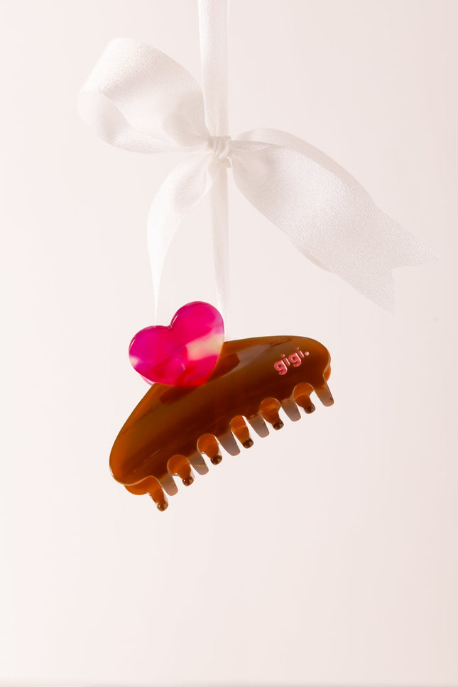 NEW La pince coeur iris