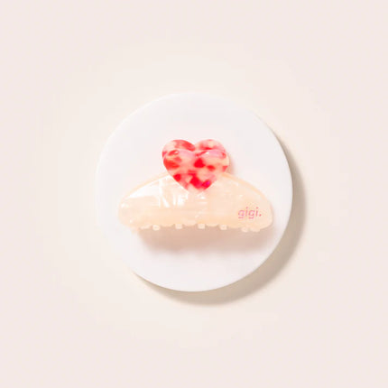 La pince coeur Baiser