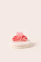 La pince coeur Blush (rouge et rose)
