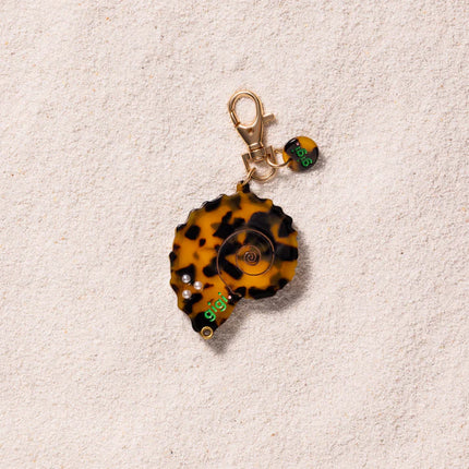 Porte clef miroir coquillage ondine