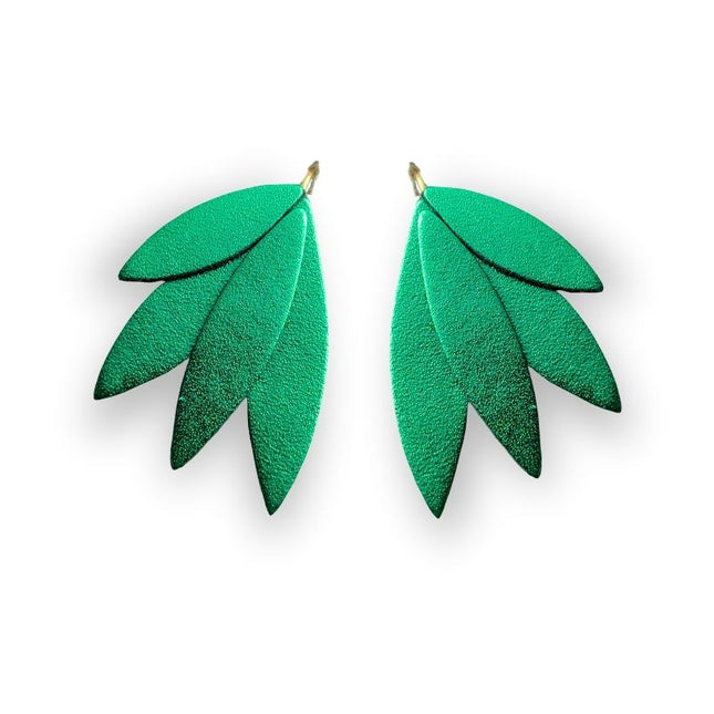 NEW Boucles d’oreilles Selma Vert irisé