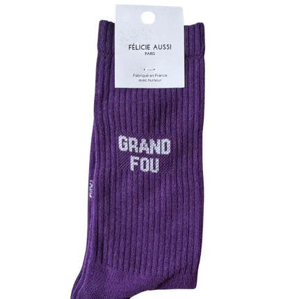 NEW Chaussettes Grand fou