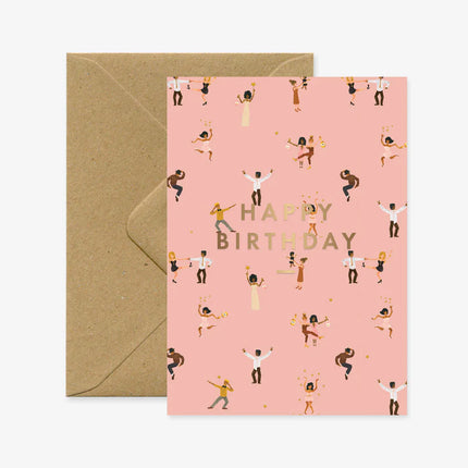 Carte anniversaire Dancers