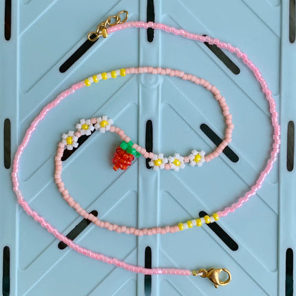 NEW Collier fraise