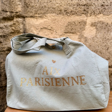 Grand cabas Aix parisienne Sauge