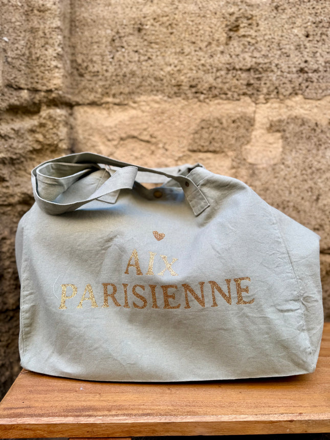 Grand cabas Aix parisienne Sauge