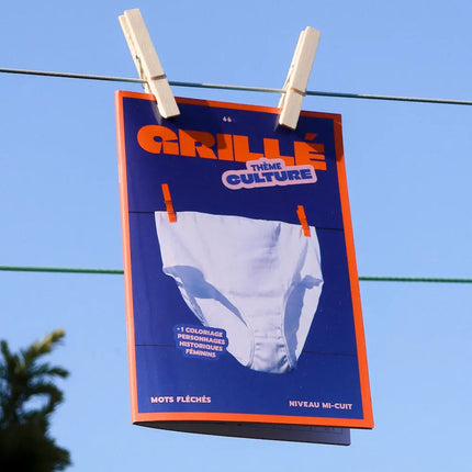 Mots fléchés Grillé Culture (niveau intermédiaire)