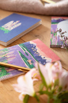 Duo de petits carnets Lavande