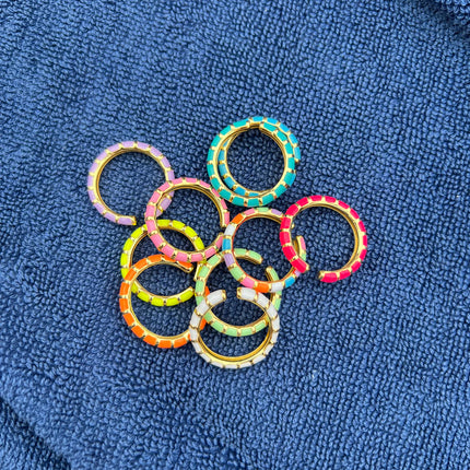 NEW Bague Rainbow M (6 couleurs)