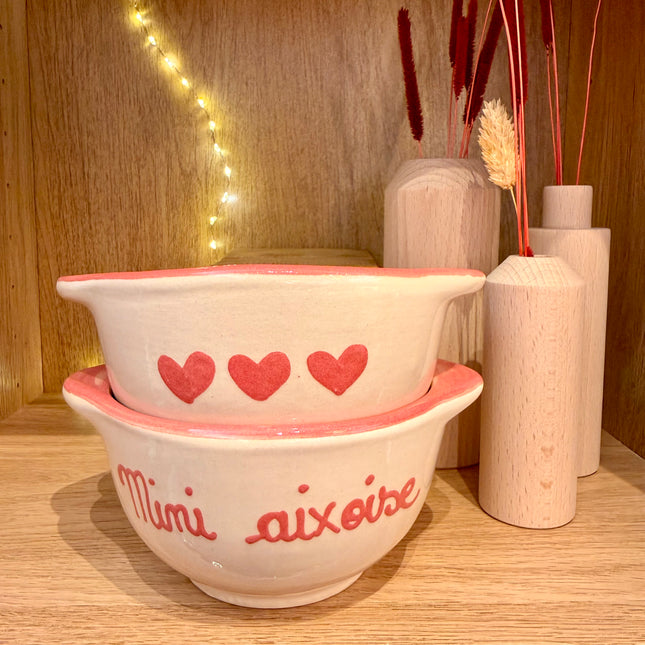 Bol en faïence Mini aixoise