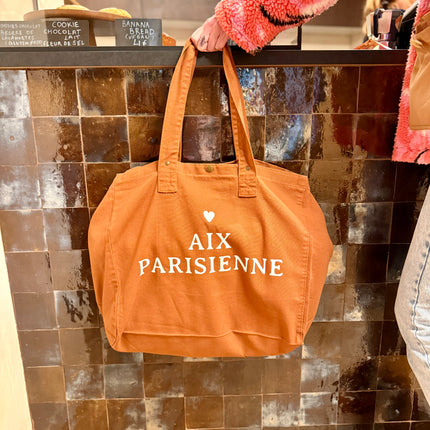 Grand cabas Aix parisienne Caramel