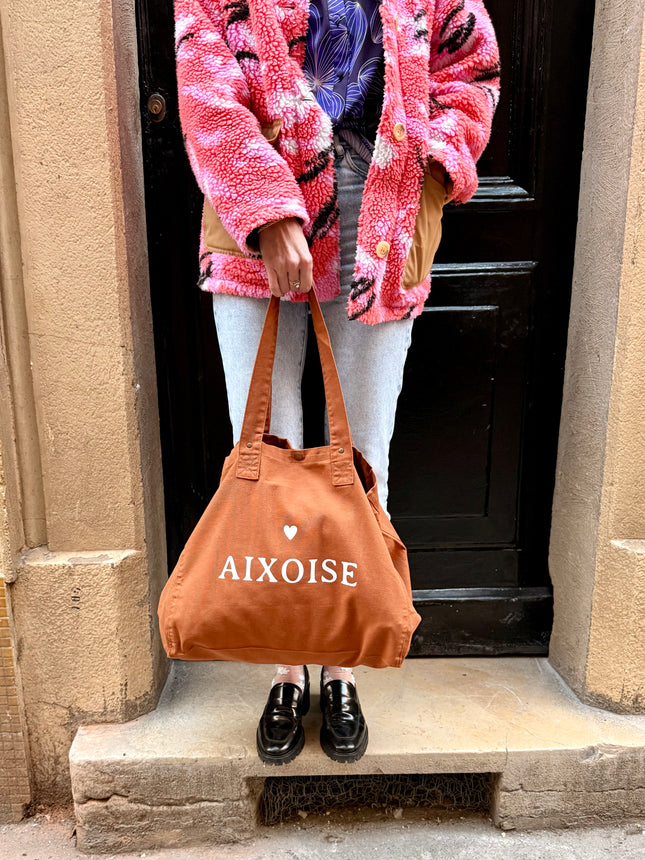 NEW Grand cabas Aixoise Caramel