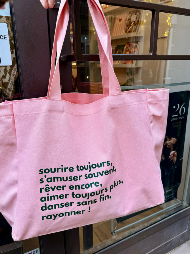 NEW Cabas Tu rayonnes !