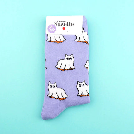 Chaussettes Chat Fantômes
