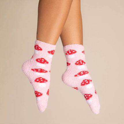 Chaussettes moumoute Champignon