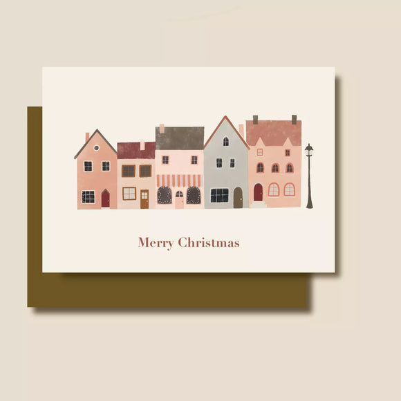 Carte postale Merry Christmas - Minimel