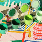 Coffret peinture au numéro - Motel pool par Jessica Smith