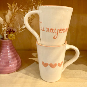 NEW Mug Tu rayonnes !