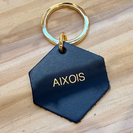 Porte-clés en cuir Aixois