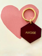 NEW Porte-clés en cuir Aixoise