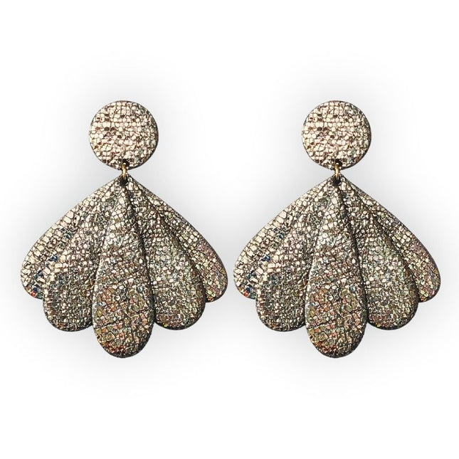 NEW Boucles d’oreilles Jackie Carbone irisé (EXCLU BOUTIQUE)
