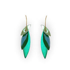 NEW Boucles d’oreilles créoles Josefa Les verts