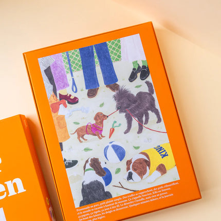 Puzzle 1000 pièces Sortir le chien