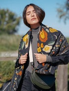 NEW Foulard Balkan Noir