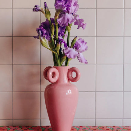Vase Harrison rose