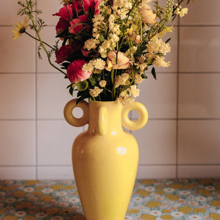 Vase Harrison jaune