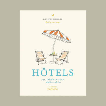 NEW Carnet de coloriages Hotels