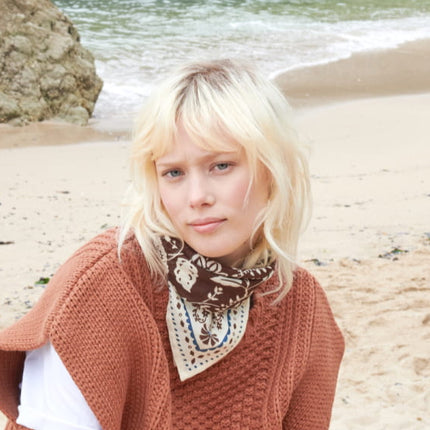 NEW Foulard Indiennes Chocolat (small)