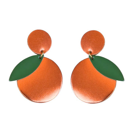 Boucles d’oreilles Mandarine